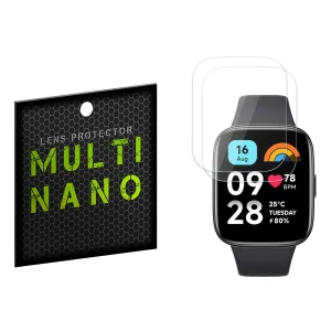 محافظ صفحه نمایش مولتی نانو مدل X-S2T مناسب برای ساعت هوشمند شیائومی Redmi Watch 3 Active بسته دو عددی