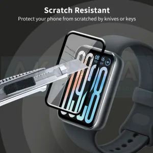 محافظ صفحه نمایش آکوآرا مدل PMMA مناسب برای ساعت هوشمند شیائومی Mi Band 8 Pro 46mm بسته دو عددی