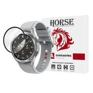 محافظ صفحه نمایش هورس مدل PMMAWH مناسب برای ساعت هوشمند سامسونگ Watch 4 Classic 46 mm