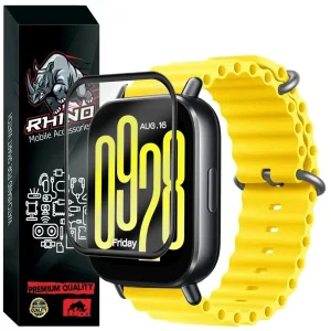 محافظ صفحه نمایش راینو مدل PMA-OCEAN مناسب برای ساعت هوشمند شیائومی Redmi Watch 5 Active به همراه بند