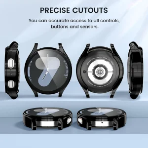 کاور آلتیمیت شیلد مدل Glossy Guard مناسب برای ساعت هوشمند سامسونگ Galaxy Watch 5 40mm
