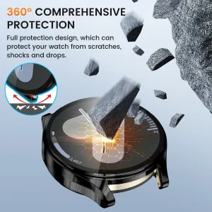 کاور آلتیمیت شیلد مدل Glossy Guard مناسب برای ساعت هوشمند سامسونگ Galaxy Watch 5 40mm