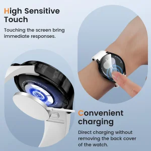 کاور آلتیمیت شیلد مدل Glossy Guard مناسب برای ساعت هوشمند سامسونگ Galaxy Watch 5 40mm