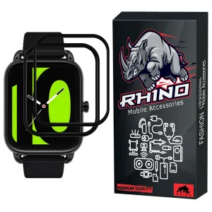 محافظ صفحه نمایش راینو مدل R-PMMA مناسب برای ساعت هوشمند هایلو RS4 Plus بسته 2 عددی