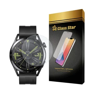 محافظ صفحه نمایش گلس استار مدل WATCHSAFS مناسب برای ساعت هوشمند هوآوی Watch GT 3 46 mm