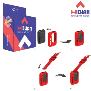 کاور میچان مدل Silicone مناسب برای ساعت هوشمند هوآوی Fit 2