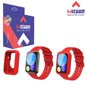 کاور میچان مدل Silicone مناسب برای ساعت هوشمند هوآوی Fit 2