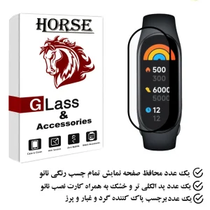 محافظ صفحه نمایش نانو هورس مدل PMMAWH مناسب برای ساعت هوشمند M6