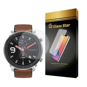 محافظ صفحه نمایش گلس استار مدل WATCHSAFS مناسب برای ساعت هوشمند آمازفیت GTR 47 mm
