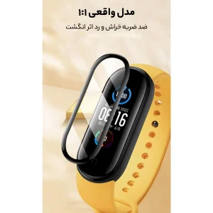 محافظ صفحه نمایش راینو مدل PMMA مناسب برای مچ بند هوشمند شیائومی Mi Band 7