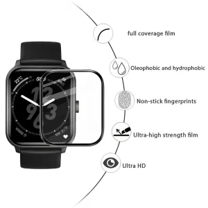 محافظ صفحه نمایش لاین مدل RT007 مناسب برای ساعت هوشمند کیو سی وای GTS Watch بسته دو عددی
