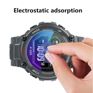 محافظ صفحه نمایش لاین مدل RB007 مناسب برای ساعت هوشمند شیائومی Smart Watch Amazfit T Rex Pro بسته سه عددی