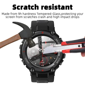 محافظ صفحه نمایش لاین مدل RB007 مناسب برای ساعت هوشمند شیائومی Smart Watch Amazfit T Rex Pro بسته سه عددی