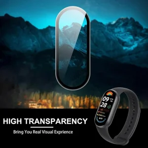 محافظ صفحه نمایش راینو مدل PMMA مناسب برای ساعت هوشمند شیائومی Mi Band 10 بسته 2 عددی