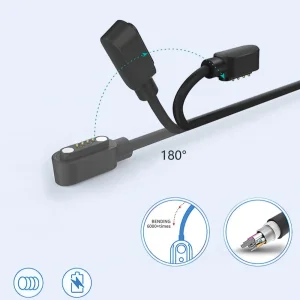 کابل شارژ راینو مدل R-Charger مناسب برای ساعت هوشمند گلوریمی M1 Pro