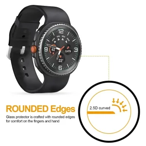 محافظ صفحه نمایش راینو مدل R-Glass مناسب برای ساعت هوشمند سامسونگ Galaxy Watch 8 Classic 46mm بسته 3 عددی