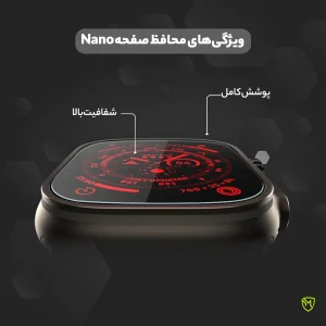 محافظ صفحه نمایش مولتی نانو مدل X-S2N مناسب برای ساعت هوشمند شیائومی Band 8 Pro بسته دو عددی