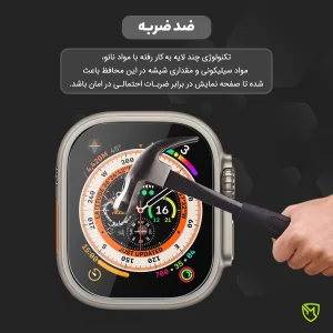 محافظ صفحه نمایش مولتی نانو مدل X-S2N مناسب برای ساعت هوشمند شیائومی Band 8 Pro بسته دو عددی