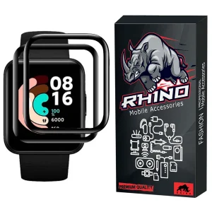 محافظ صفحه نمایش راینو مدل R-PMMA مناسب برای مچ بند هوشمند شیائومی Redmi Watch 2 Lite بسته 2 عددی