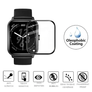محافظ صفحه نمایش لاین مدل RT007 مناسب برای ساعت هوشمند کیو سی وای GTS Watch