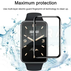 محافظ صفحه نمایش آکوآرا مدل PMMA مناسب برای ساعت هوشمند شیائومی Mi Band 7 Pro 44mm