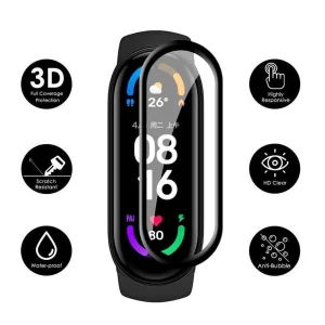 محافظ صفحه نمایش لاین مدل RT007 مناسب برای ساعت هوشمند شیائومی Mi Band 6 بسته دو عددی