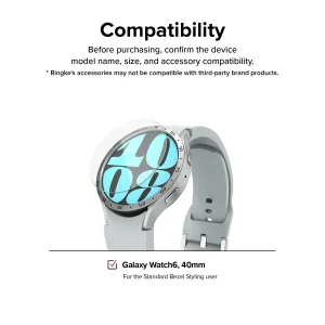 محافظ صفحه نمایش لاین مدل RB007 مناسب برای ساعت هوشمند سامسونگ Galaxy Watch 6 44mm بسته سه عددی