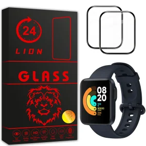 محافظ صفحه نمایش لاین مدل RT007 مناسب برای ساعت هوشمند شیائومی Mi Watch Lite بسته دو عددی