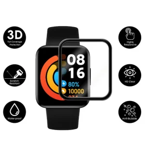 محافظ صفحه نمایش لاین مدل RT007 مناسب برای ساعت هوشمند شیائومی Mi Watch Lite بسته دو عددی