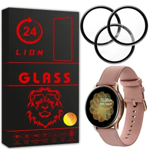 محافظ صفحه نمایش لاین مدل RT007 مناسب برای ساعت هوشمند سامسونگ Galaxy Watch Active 2 40mm بسته سه عددی
