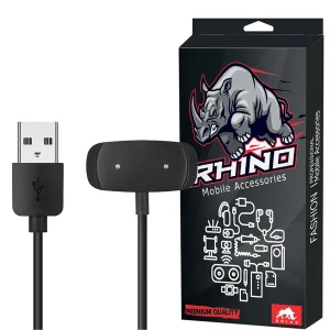 کابل شارژ راینو مدل Charger مناسب برای مچ بند هوشمند امیزفیت Bip U / Bip U Pro