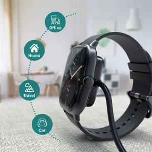 کابل شارژ راینو مدل Charger مناسب برای مچ بند هوشمند امیزفیت Bip U / Bip U Pro