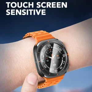 محافظ صفحه نمایش راینو مدل R-Glass مناسب برای ساعت هوشمند سامسونگ Galaxy Watch 7 Ultra بسته 2 عددی