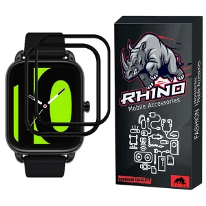 محافظ صفحه نمایش راینو مدل R-PMMA مناسب برای ساعت هوشمند هایلو RS4 بسته 2 عددی