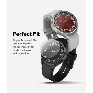 محافظ صفحه نمایش راینو مدل R-Glass مناسب برای مچ بند هوشمند سامسونگ Galaxy Watch 6 Classic 43mm