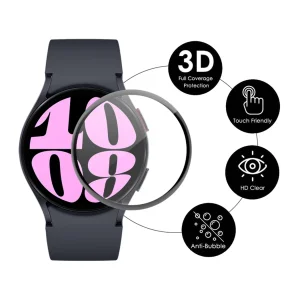 محافظ صفحه نمایش لاین مدل RT007 مناسب برای ساعت هوشمند سامسونگ Galaxy Watch 6 44mm بسته سه عددی