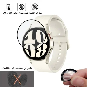 محافظ صفحه نمایش نانو هورس مدل PMMAWH مناسب برای ساعت هوشمند سامسونگ Galaxy Watch 6 40 mm