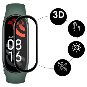 محافظ صفحه نمایش لاین مدل RT007 مناسب برای ساعت هوشمند شیائومی Mi Band 7 بسته دو عددی