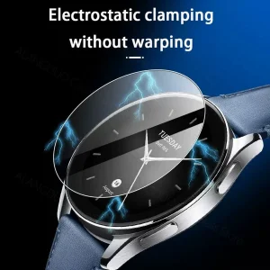 محافظ صفحه نمایش لاین مدل RB007 مناسب برای ساعت هوشمند شیائومی Watch S2 46mm بسته دو عددی