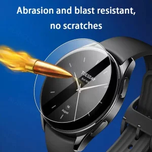 محافظ صفحه نمایش لاین مدل RB007 مناسب برای ساعت هوشمند شیائومی Watch S2 46mm بسته دو عددی