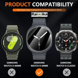 محافظ صفحه نمایش رینیکا مدل 9H - GL44 مناسب برای ساعت هوشمند سامسونگ Galaxy Watch 8 44mm