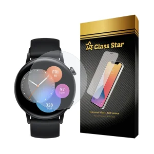 محافظ صفحه نمایش گلس استار مدل WATCHSAFS مناسب برای ساعت هوشمند هوآوی Watch GT 3 42 mm