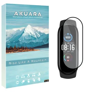 محافظ صفحه نمایش آکوآرا مدل PMMA مناسب برای ساعت هوشمند شیائومی Mi Band 5 12mm