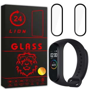 محافظ صفحه نمایش لاین مدل RT007 مناسب برای ساعت هوشمند شیائومی Mi Band 4 بسته دو عددی