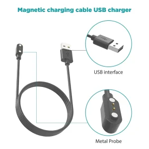 کابل شارژ راینو مدل R-Charge مناسب برای مچ بند هوشمند هایلو RT2 LS10