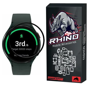 محافظ صفحه نمایش راینو مدل PMMA مناسب برای ساعت هوشمند سامسونگ Galaxy Watch 4 44mm