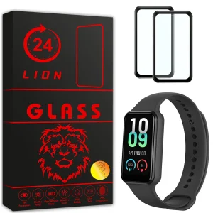 محافظ صفحه نمایش لاین مدل RT007 مناسب برای ساعت هوشمند شیائومی Amazfit Band 7 بسته دو عددی