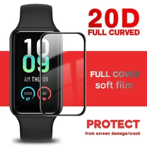 محافظ صفحه نمایش لاین مدل RT007 مناسب برای ساعت هوشمند شیائومی Amazfit Band 7 بسته دو عددی