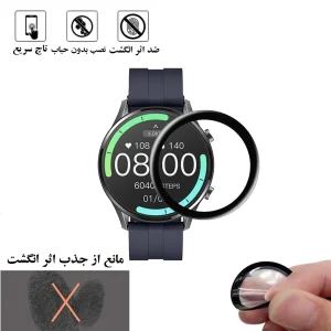 محافظ صفحه نمایش هورس مدل PMMAWH مناسب برای ساعت هوشمند آیمیلب W12