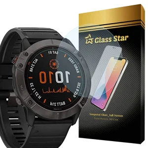 محافظ صفحه نمایش گلس استار مدل SMWG مناسب برای ساعت هوشمند گارمین Solar Pro